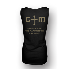 Load image into Gallery viewer, Gothminister - Demons - Ladies' Cropped Tank Top